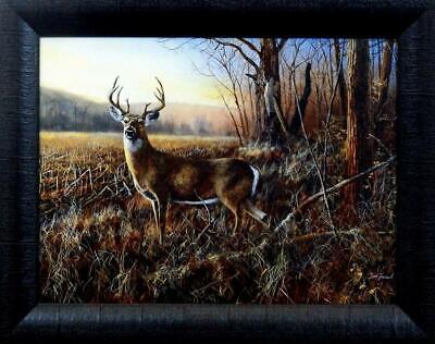 Jim Hansel Bluff Country Buck-Framed - 19"x15" Open Edition