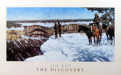 The Discovery Jim Rey Old West Poster Image 28 x 14