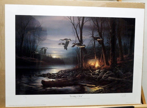 Terry Redlin Evening Glow Signed and numbered with Certificate