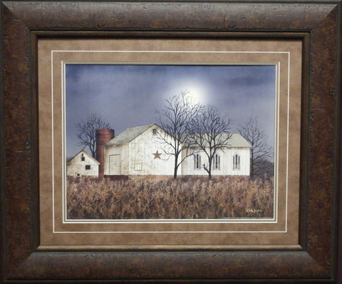 Billy Jacobs Evening Chores Country Farm Print-Framed