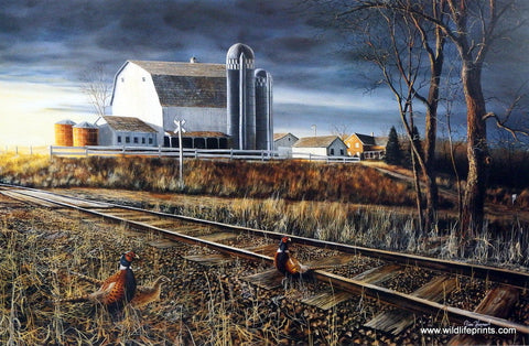 Jim Hansel At The Crossing - 29" X 19" Open Edition