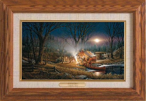 Terry Redlin Campfire Tales- Master Stroke-FREE SHIPPING