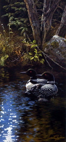 Persis Clayton Weirs Dancing Water Loons