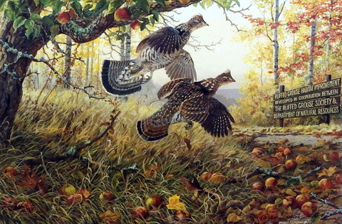 Persis Clayton Weirs Fruits Of Your Labor- Ruffed Grouse