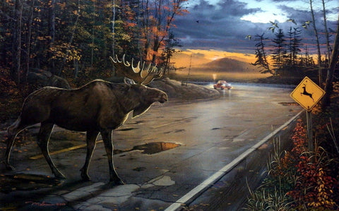 Ervin Molnar Deer Crossing