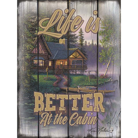 Kim Norlien Life is Better at the Cabin