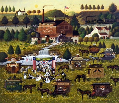 Charles Wysocki Picture of Root Beer Festival