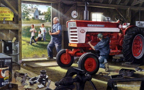Charles Freitag McCormick IH Farmall Tractor picture