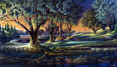 Terry Redlin Spring On The Green