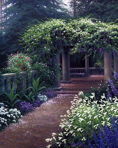 Charles White Floral Garden Picture TERRACE GARDEN SUITE