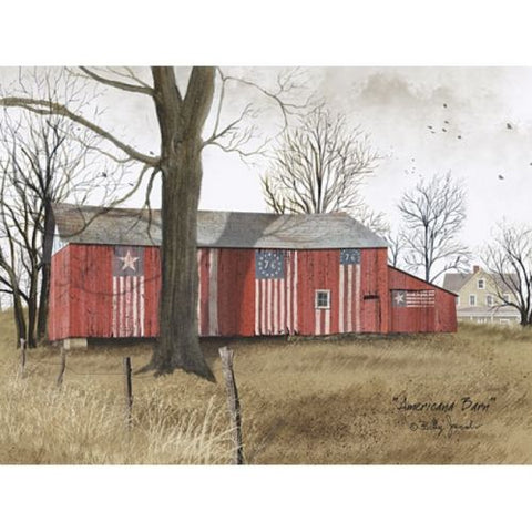Billy Jacobs Americana Barn Country Art Print 16 x 12