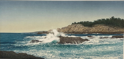 Arnold Alaniz Rocky Coast Artists Proof  Ocean Art Print