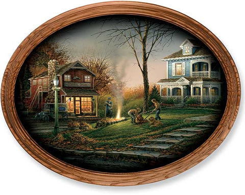 Terry Redlin Aroma of Fall -Master Stroke Oval-FREE SHIPPING