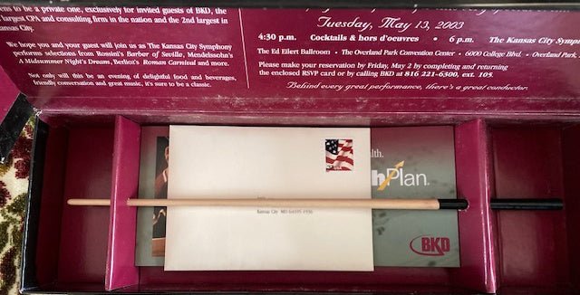 BKD promotion Kansas City Symphony Conductor's Baton 2003