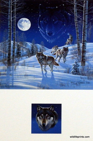 Cynthie Fisher Wolf Picture Moonlight Guardians