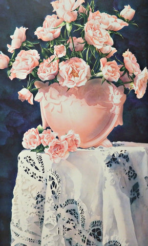 Arleta Pech Sweet Hearts Rose S/N Art Print