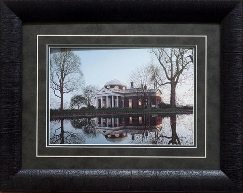 Rod Chase Jefferson’s Monticello-Framed  19 x 15