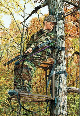 Rollie Brandt What's That Bowhunting Art Print-S/N