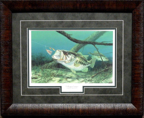 Randy McGovern Unhappy Camper Framed Print