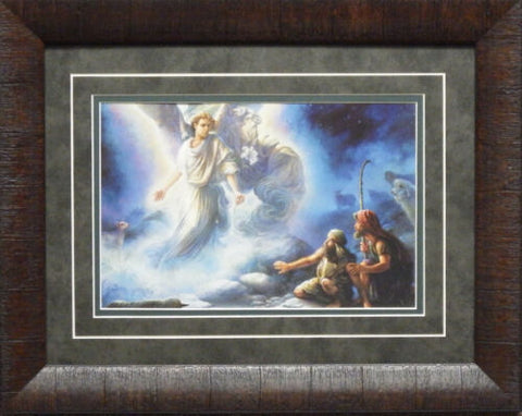 Tom Dubois Behold I Bring you good tidings of great Joy Print-Framed  19 x 15