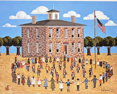 Lee Ethel S/N Last day at School Art Print 18.5 x 14.5