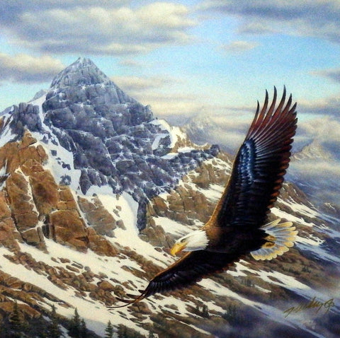 Rick Kelley Coming Home - 10" x 10" Signed Edition