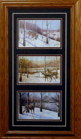 Les Kouba The Empty Stand Trilogy-Framed