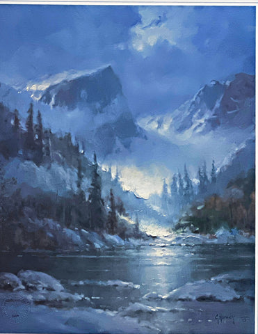 G. Harvey Inspirational Limited Edition Art Print The Heaven's Declare (16"x20") with COA