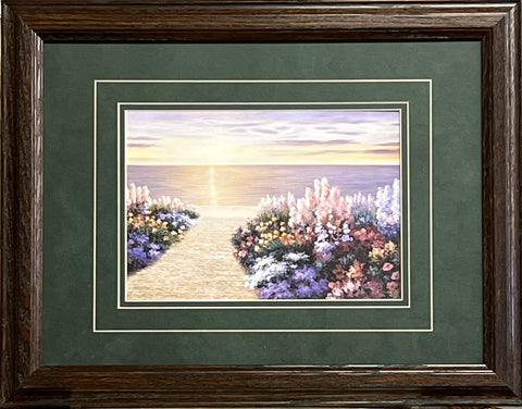Diane Romanello, Evening Sun Framed Print-19 x 15