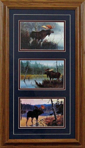 Les Kouba Surveying His Domain Trilogy-Framed