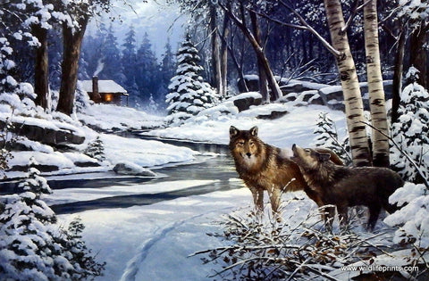 George Kovach Return to Cabin Creek - 25"x16.5"