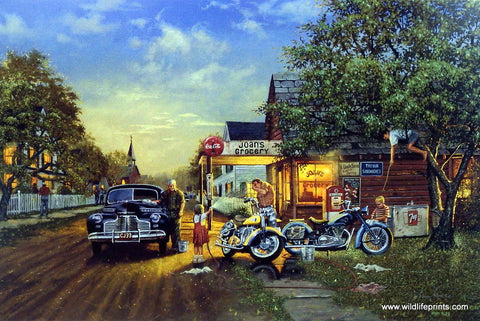 Dave Barnhouse Spring Cleaning - 25.5"x17"- Signed Edition