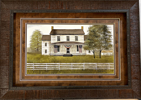 Billy Jacobs My American Home Art Print-Framed 27.5x 19.5
