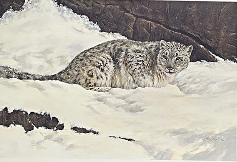Morton Solberg Where the trail Ends  S/N Art Print 30.5 x 20.5
