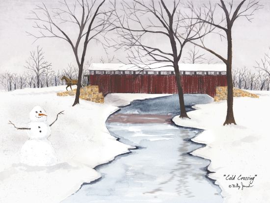 Billy Jacobs Cold Crossing Bridge Art Print 16 x 12