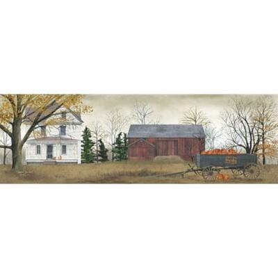 Billy Jacobs Pumpkins for Sale Art Print 18 x 6