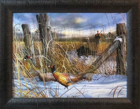 Kevin Daniel Corner Post RIngnecks-Framed