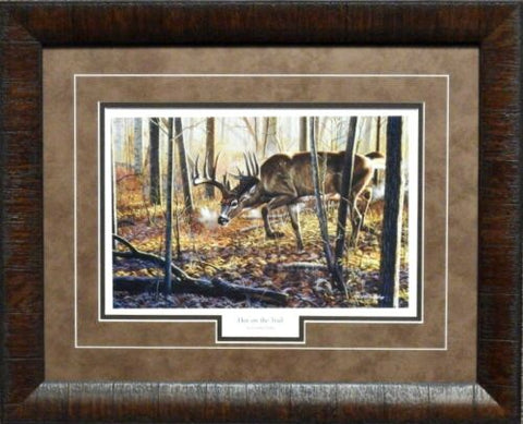 Cynthie Fisher Hot on the Trail- Framed - 21"x17" Open Edition - 21"x17" Open Edition
