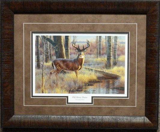 Cynthie Fisher Old Mossy Horn-Framed - 21"x17" Open Edition - 21"x17" Open Edition