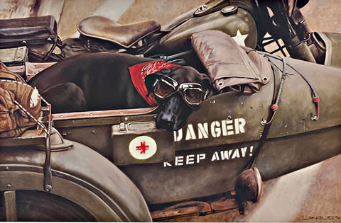 Brett Longley Keeper of the Hog S/N Art Print