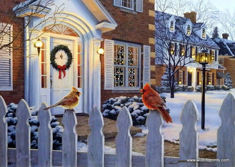 Darrell Bush Winter's Song - 10"x 7" Open Edition - 10"x 7" Open Edition