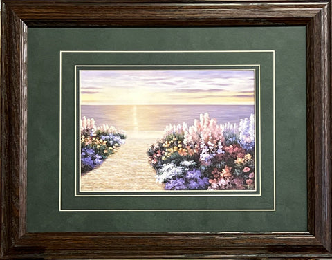 Diane Romanello, Evening Sun Framed Print-19 x 15