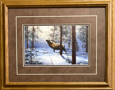 Jim Hansel Breaking the Silence-Framed