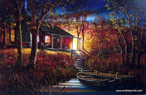 Jim Hansel Dawn's Early Light - 21.5"x 13.5" Open Edition