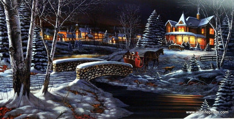 Jim Hansel Over The River - 33"x 17" Open Edition