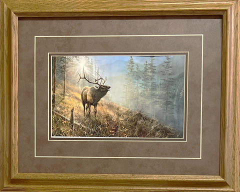 Jim Hansel Song In the Mist- Framed