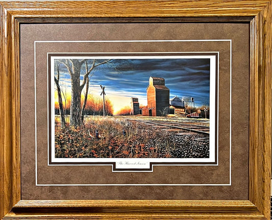Jim Hansel The Harvest Season- Framed - 21"x17" Open Edition