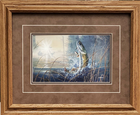Jim Hansel Waking The Giant- Framed - 21"x17" Open Edition