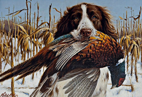 Jim Killen 1997 Pheasant Habitat Stamp Print Artist Proof 9 x 6.5