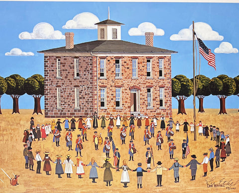 Lee Ethel S/N Last day at School Art Print 18.5 x 14.5